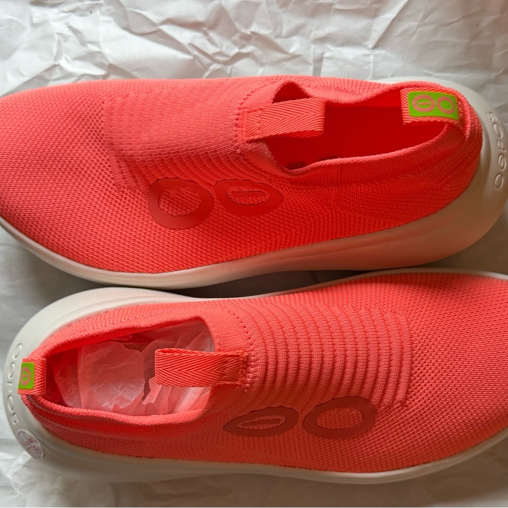 Oofos Coral Slip-On Shoes